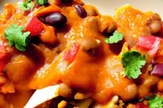 Vibrant Vegan Enchiladas: Flavorful Plant-Based Feast