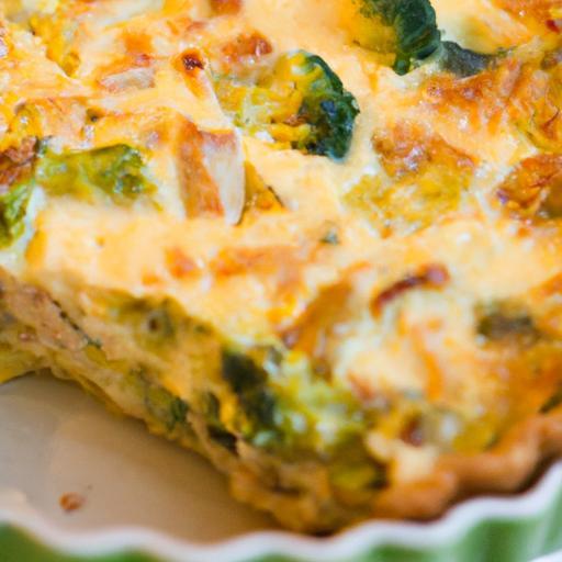 Twist on Tradition: Broccoli Quiche Lorraine Recipe Delight