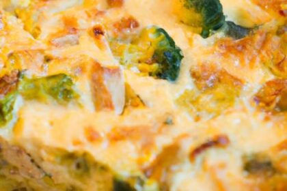 Twist on Tradition: Broccoli Quiche Lorraine Recipe Delight