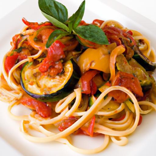 Savoring Linguini Ratatouille: A Flavorful French Classic