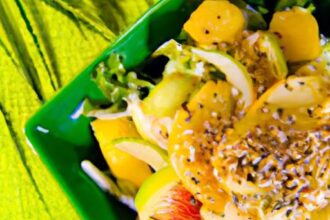Tropical Twist: Discover the Zesty Art of Mango Salad