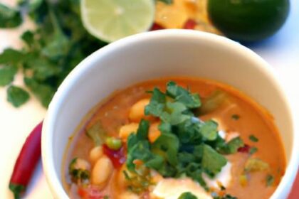 Cozy Up with a Hearty Bowl of White Chicken Chili Magic