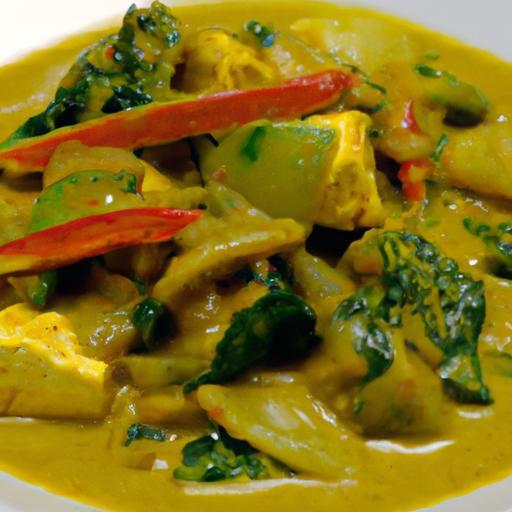 Tropical Twist: Flavorful Coconut Curry with Mixed Veggies