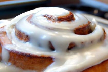 Irresistible Cinnamon Rolls Topped with Cream Cheese Icing