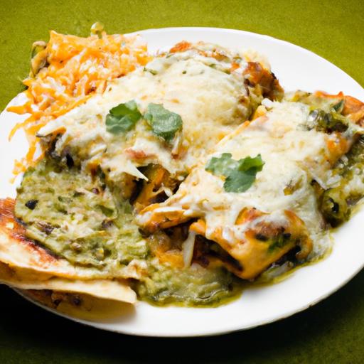 Zesty Chicken Enchiladas Verdes: A Flavorful Green Twist
