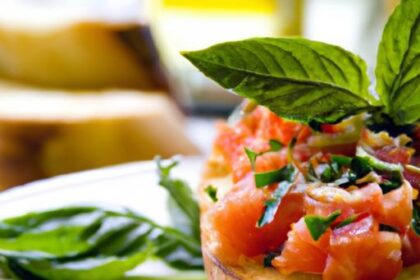 Fresh Tomato & Basil Bruschetta: A Classic Italian Delight