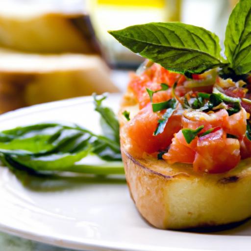 Fresh Tomato & Basil Bruschetta: A Classic Italian Delight