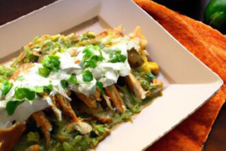 Zesty Chicken Enchiladas Verdes: A Flavorful Green Twist