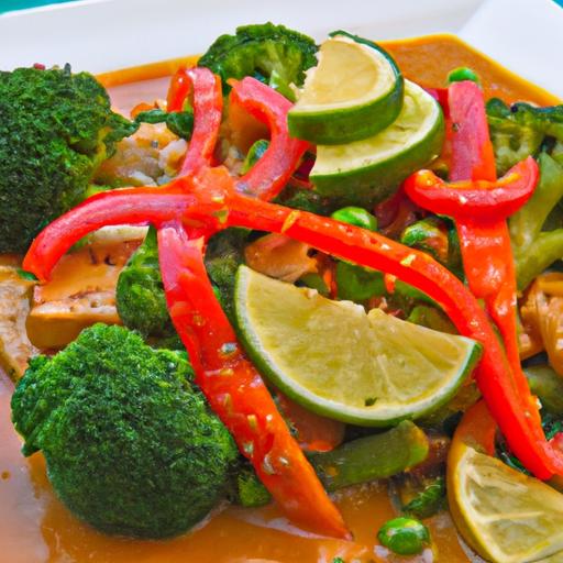 Tropical Twist: Flavorful Coconut Curry with Mixed Veggies