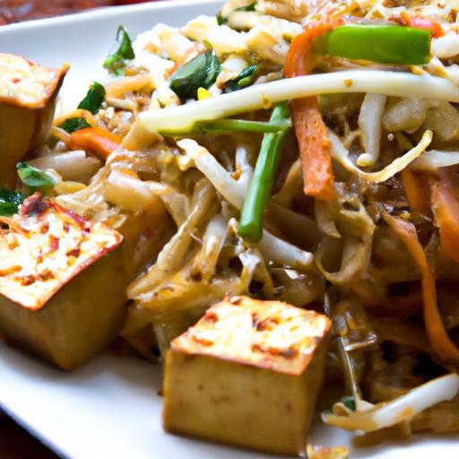 Delicious Vegan Pad Thai with Tofu: A Flavorful Twist