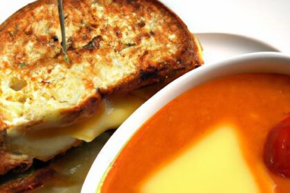The Ultimate Comfort Duo: Grilled Cheese Meets Tomato Soup