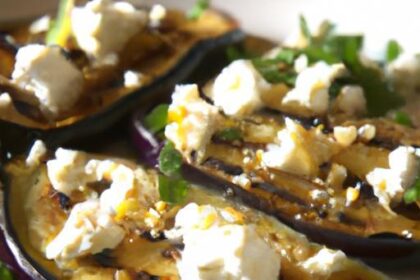 Savor the Flavors: Mediterranean Baked Eggplant with Feta