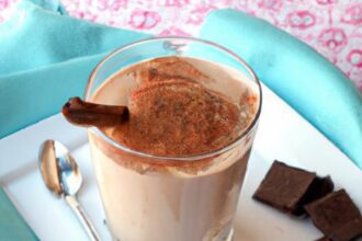 Indulge Healthy: The Ultimate Chocolate Cinnamon Smoothie