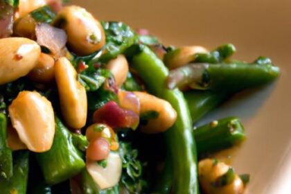 Haricots Verts Almondine: Elegant Green Beans with a Crunch