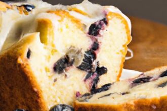 Zesty Lemon Blueberry Pound Cake: A Tangy Twist on Classic