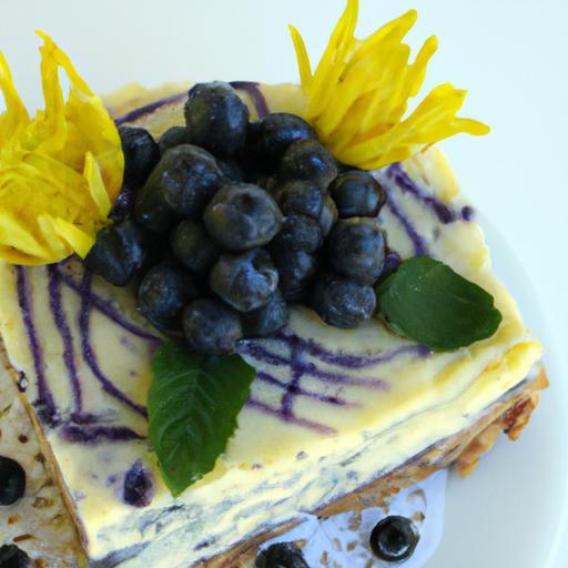 Zesty Lemon Blueberry Cheesecake: A Perfect Tangy Treat