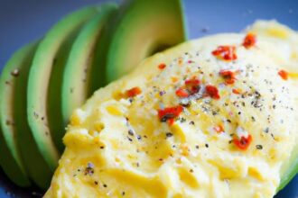 Creamy Scrambled Eggs with Avocado: A Nutritious Twist