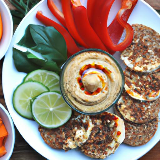 Crunchy Rice Cakes with Hummus: A Healthy Snack Upgrade