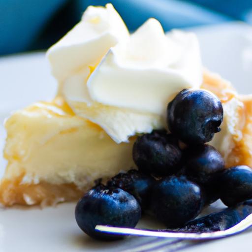 Zesty Lemon Blueberry Cheesecake: A Perfect tangy Treat