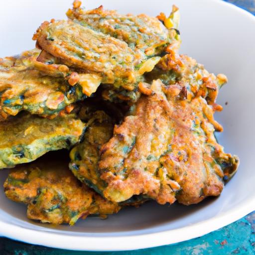Crispy & Gluten-Free Zucchini Fritters: A Healthy Twist