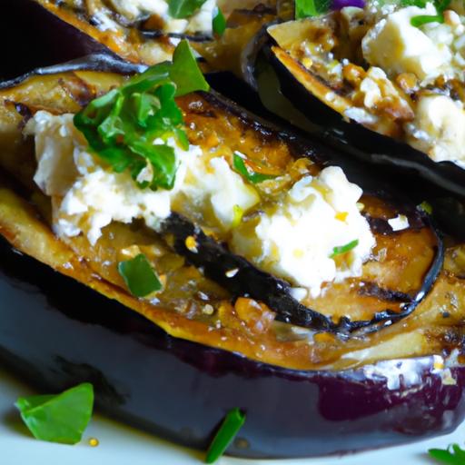 Savor the Flavors: Mediterranean ​Baked Eggplant with ⁣Feta