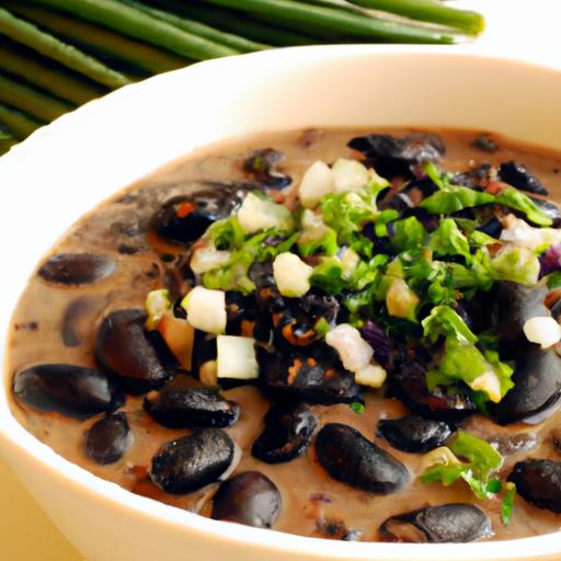 hearty vegan Black Bean soup: Nutritious Comfort in a Bowl