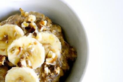 Creamy Nut Butter & Banana Overnight Oats: A Tasty Morning Boost
