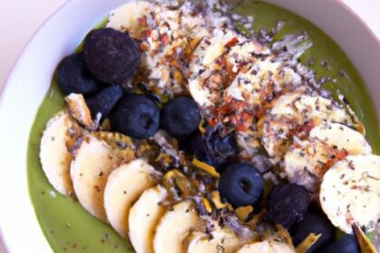 Power Up Your Day: Protein-Packed Green Smoothie Bowls