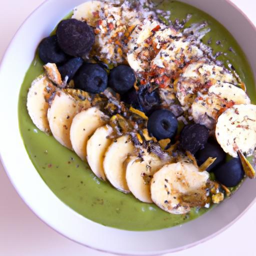 Power Up Your Day: Protein-Packed Green Smoothie Bowls