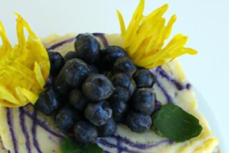 Zesty Lemon Blueberry Cheesecake: A Perfect Tangy Treat