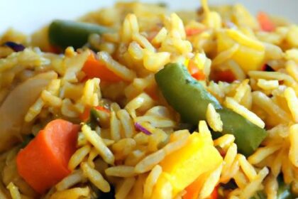 Nutritious Vegetable Biryani: Wholesome Brown Rice Delight