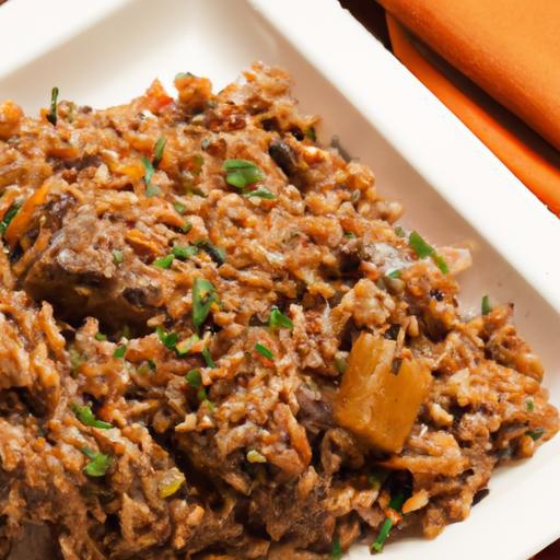 Savor the Flavor: Classic Dirty Rice with Ground Beef Delight