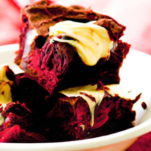 Decadent Red Velvet Brownies Swirled with Cream Cheese Bliss