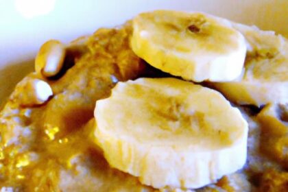 Peanut Butter Banana Oatmeal: Your Energizing Breakfast Boost