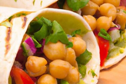 Mediterranean Chickpea Wrap: A Flavorful, Healthy Delight