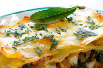 Wholesome Vegetarian Lasagna: Spinach & Ricotta Delight