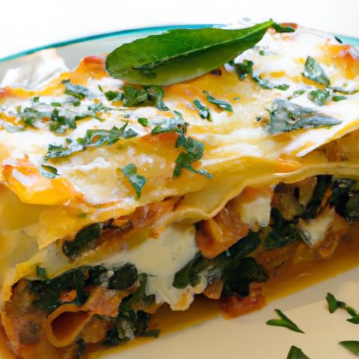 Wholesome Vegetarian Lasagna: Spinach & Ricotta Delight