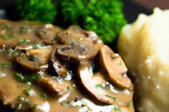 Salisbury Steak with Mushroom Gravy: Classic Comfort Dish