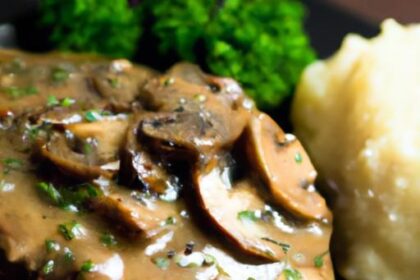 Salisbury Steak with Mushroom Gravy: Classic Comfort Dish