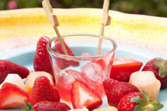 Refreshing Strawberry Agua: A Sweet Sip of Summer Bliss