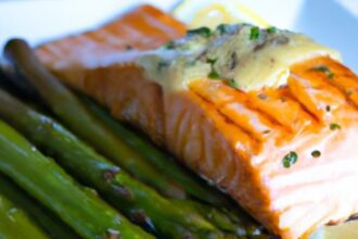 Savor the Flavors: Roasted Salmon with Garlic & Asparagus