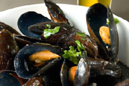 Savoring Mussels: White Wine & Garlic Delight Unveiled
