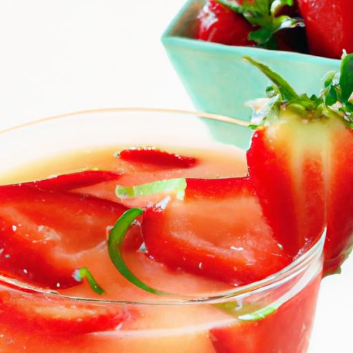 Refreshing Strawberry Agua: A Sweet Sip of Summer Bliss