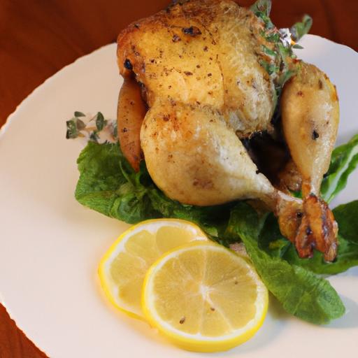 Zesty Lemon Herb Roasted Chicken: A Flavorful Classic recipe