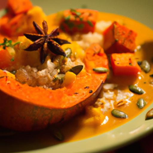 Savor the Harmony: Pumpkin and Coconut Curry Delight