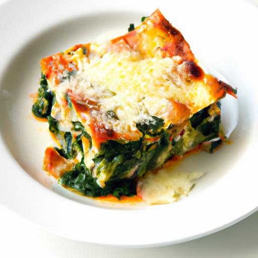 wholesome Vegetarian Lasagna: ‍Spinach & Ricotta Delight