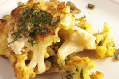 Golden Cauliflower Hash Browns: A Healthy Twist on Breakfast