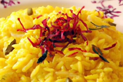 Golden Delight: How to Make Authentic Saffron Rice
