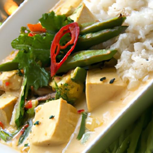 Vibrant Thai Green Curry with Tofu: A Plant-Based Delight