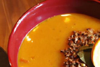 Spice Up Dinner with Curried Red Lentil & Sweet Potato Soup